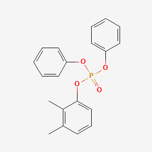 molecular formula C20H19O4P B1346034 Phosphoric acid, dimethylphenyl diphenyl ester CAS No. 25155-24-2
