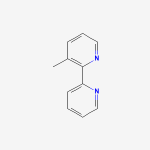molecular formula C11H10N2 B1346041 3-Methyl-2,2'-bipyridine CAS No. 64859-47-8