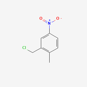 molecular formula C8H8ClNO2 B1346049 2-(Chloromethyl)-1-methyl-4-nitrobenzene CAS No. 58966-24-8
