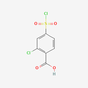 2-Chloro-4-(chlorosulfonyl)benzoic acid