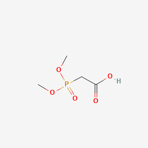 molecular formula C4H9O5P B1346053 2-(Dimethoxyphosphoryl)acetic acid CAS No. 34159-46-1