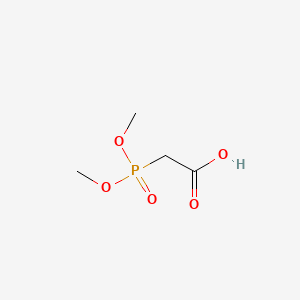 molecular formula C4H9O5P B1346053 (Dimethoxyphosphoryl)acetic acid CAS No. 34159-46-1