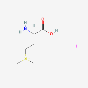 molecular formula C6H14INO2S B1346072 L-METHIONINE METHYLSULFONIUM IODIDE CAS No. 2766-50-9