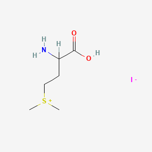 molecular formula C6H14INO2S B1346072 (3-Carboxy-3-aminopropyl)dimethylsulfonium iodide CAS No. 2766-50-9