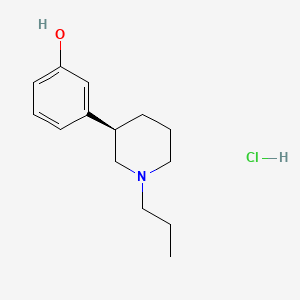 molecular formula C14H22ClNO B1346075 (R)-Preclamol hydrochloride CAS No. 89874-80-6