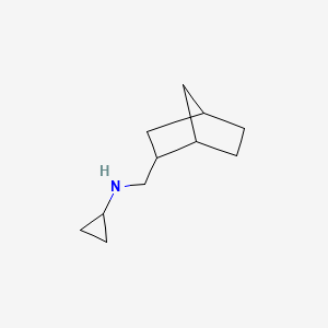 B1346077 N-Cyclopropyl-2-norbornanemethylamine CAS No. 16381-85-4