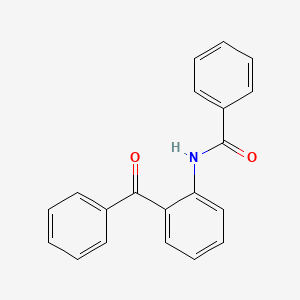 molecular formula C20H15NO2 B1346082 N-(2-Benzoylphenyl)benzamide CAS No. 29670-64-2