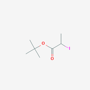 molecular formula C7H13IO2 B13460860 Tert-butyl 2-iodopropanoate CAS No. 56905-19-2