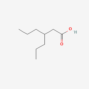 molecular formula C9H18O2 B1346088 3-Propylhexanoic acid CAS No. 25110-61-6