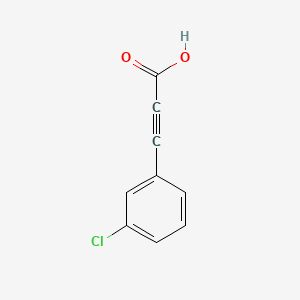 molecular formula C9H5ClO2 B1346102 3-(3-Chlorophenyl)propiolic acid CAS No. 7396-28-3