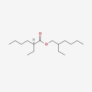 molecular formula C16H32O2 B1346103 2-Ethylhexyl 2-ethylhexanoate CAS No. 7425-14-1