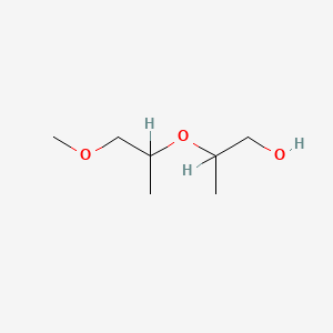 molecular formula C7H16O3 B1346108 1-Propanol, 2-(2-methoxy-1-methylethoxy)- CAS No. 55956-21-3