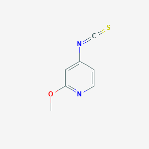 molecular formula C7H6N2OS B13461094 4-Isothiocyanato-2-methoxypyridine 