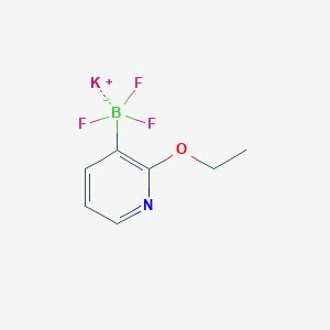 molecular formula C7H8BF3KNO B13461146 Potassium (2-ethoxypyridin-3-yl)trifluoroborate 