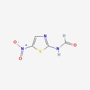 molecular formula C4H3N3O3S B1346126 Forminitrazole CAS No. 500-08-3