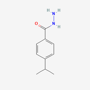 molecular formula C10H14N2O B1346130 4-Isopropylbenzohydrazide CAS No. 5351-24-6