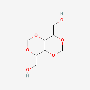molecular formula C8H14O6 B1346132 2,4:3,5-DI-O-METHYLENE-L-IDITOL CAS No. 6945-65-9