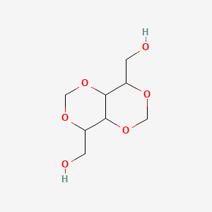 [4-(Hydroxymethyl)-4,4a,8,8a-tetrahydro-[1,3]dioxino[5,4-d][1,3]dioxin-8-yl]methanol