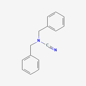 molecular formula C15H14N2 B1346140 Dibenzylcyanamide CAS No. 2451-91-4