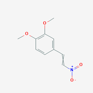 molecular formula C10H11NO4 B1346141 3,4-Dimethoxy-beta-nitrostyrene 