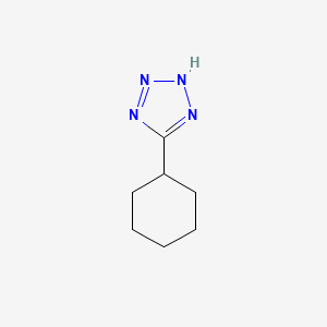 molecular formula C7H12N4 B1346155 5-Cyclohexyl-2h-tetrazole CAS No. 6280-34-8