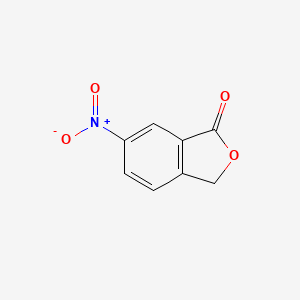 molecular formula C8H5NO4 B1346156 6-Nitrophthalide CAS No. 610-93-5