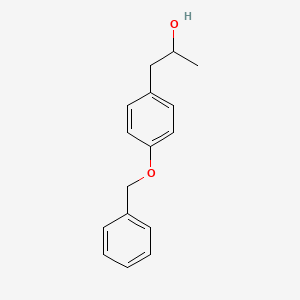 molecular formula C16H18O2 B13461562 1-[4-(Benzyloxy)phenyl]propan-2-ol CAS No. 141052-44-0