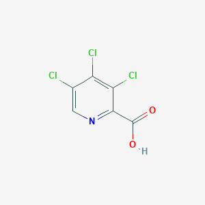 molecular formula C6H2Cl3NO2 B1346164 3,4,5-Trichloropyridine-2-carboxylic acid CAS No. 5439-04-3