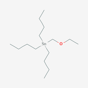 molecular formula C15H34OSn B13461877 Tributyl(ethoxymethyl)stannane CAS No. 1067-44-3