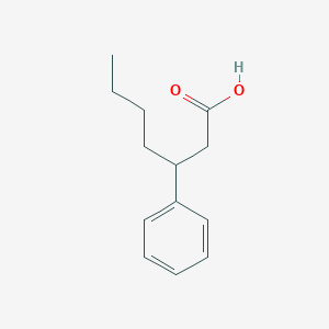 molecular formula C13H18O2 B13461888 3-Phenylheptanoic acid 
