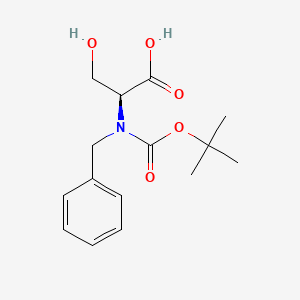 molecular formula C15H21NO5 B13462008 Boc-benzylserine 