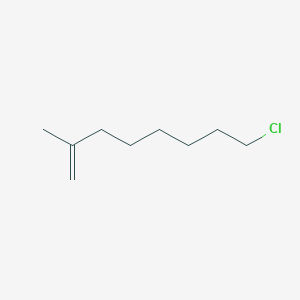 molecular formula C9H17Cl B1346205 8-Chloro-2-methyl-1-octene CAS No. 485320-16-9