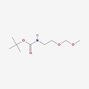 molecular formula C9H19NO4 B13462086 Tert-butyl N-[2-(methoxymethoxy)ethyl]carbamate 