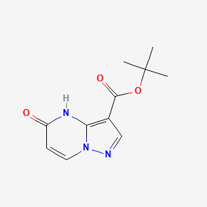molecular formula C11H13N3O3 B13462176 Tert-butyl 5-hydroxypyrazolo[1,5-a]pyrimidine-3-carboxylate 