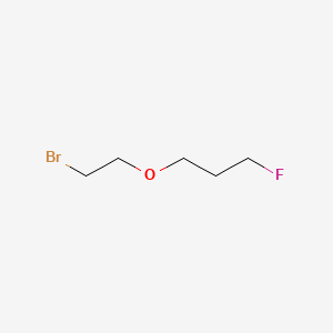 molecular formula C5H10BrFO B13462218 1-(2-Bromoethoxy)-3-fluoropropane CAS No. 2866317-08-8