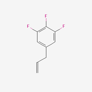 molecular formula C9H7F3 B1346223 3-(3,4,5-Trifluorophenyl)-1-propene CAS No. 213327-80-1