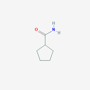 molecular formula C6H11NO B1346233 Cyclopentanecarboxamide CAS No. 3217-94-5