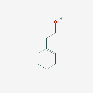 molecular formula C8H14O B1346240 2-(Cyclohex-1-en-1-yl)ethanol CAS No. 3197-68-0