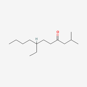 molecular formula C14H28O B1346246 7-Ethyl-2-methyl-4-undecanone CAS No. 6976-00-7