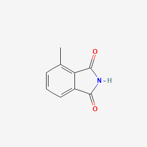 molecular formula C9H7NO2 B1346248 4-Methylisoindole-1,3-dione CAS No. 7251-82-3