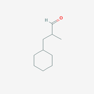 3-Cyclohexyl-2-methylpropanal
