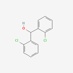 molecular formula C13H10Cl2O B1346261 Bis(2-chlorophenyl)methanol CAS No. 6335-15-5