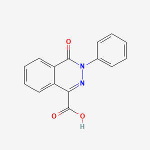 4-Oxo-3-phenyl-3,4-dihydrophthalazine-1-carboxylic acid