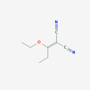 2-(1-Ethoxypropylidene)malononitrile