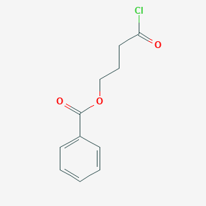 molecular formula C11H11ClO3 B13462729 4-Chloro-4-oxobutyl benzoate 