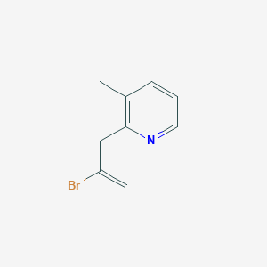 2-Bromo-3-(3-methyl-2-pyridyl)-1-propene