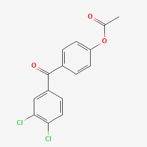 4-Acetoxy-3',4'-dichlorobenzophenone