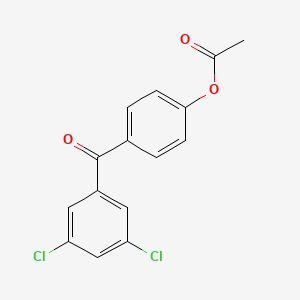 4-Acetoxy-3',5'-dichlorobenzophenone