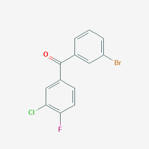 3-Bromo-3'-chloro-4'-fluorobenzophenone