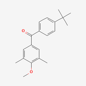 4-Tert-butyl-3',5'-dimethyl-4'-methoxybenzophenone